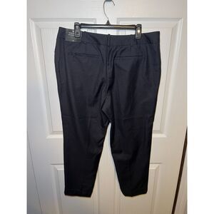 Worthington Black Speckled Ankle Pants Women’s Size 14 Modern Fit NWT